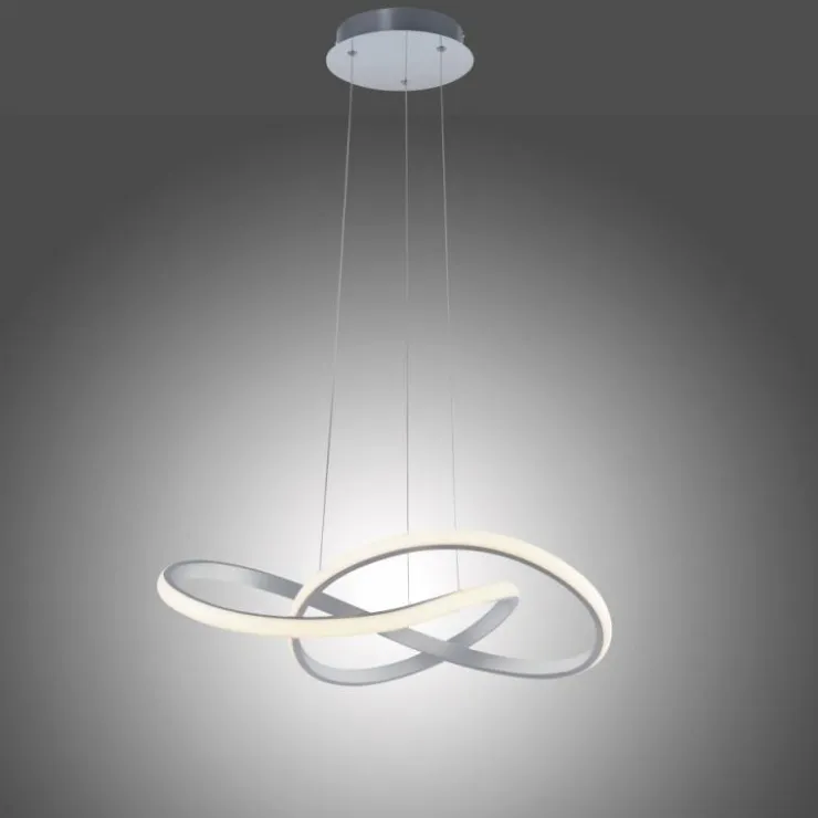 Luminaires Leuchten Direkt Éclairage Led|Suspension Leuchten-Direkt MARIA LED Aluminium, 1 lumière