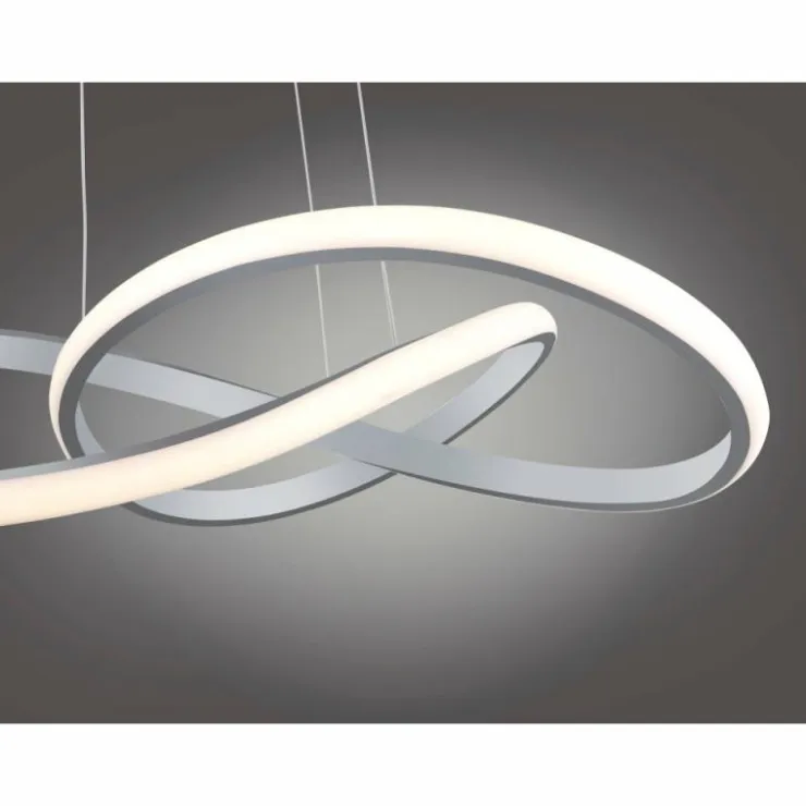 Luminaires Leuchten Direkt Éclairage Led|Suspension Leuchten-Direkt MARIA LED Aluminium, 1 lumière