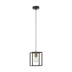 Luminaires Leuchten Direkt Suspensions|Suspension Leuchten-Direkt FABIO Noir, 1 lumière