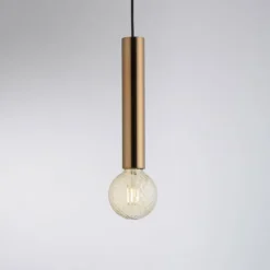 Luminaires Leuchten Direkt Suspensions|Suspension Leuchten-Direkt BRUNA Laiton, 1 lumière