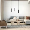 Luminaires Leuchten Direkt Suspensions|Suspension Leuchten-Direkt BRUNA Noir, 3 lumières