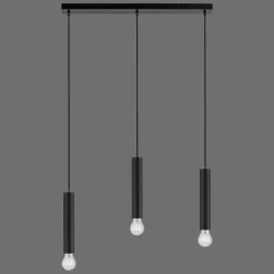 Luminaires Leuchten Direkt Suspensions|Suspension Leuchten-Direkt BRUNA Noir, 3 lumières