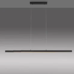 Luminaires Leuchten Direkt Éclairage Led|Suspension Leuchten-Direkt LUZI LED Anthracite, 3 lumières
