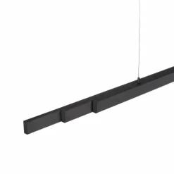 Luminaires Leuchten Direkt Éclairage Led|Suspension Leuchten-Direkt LUZI LED Anthracite, 3 lumières