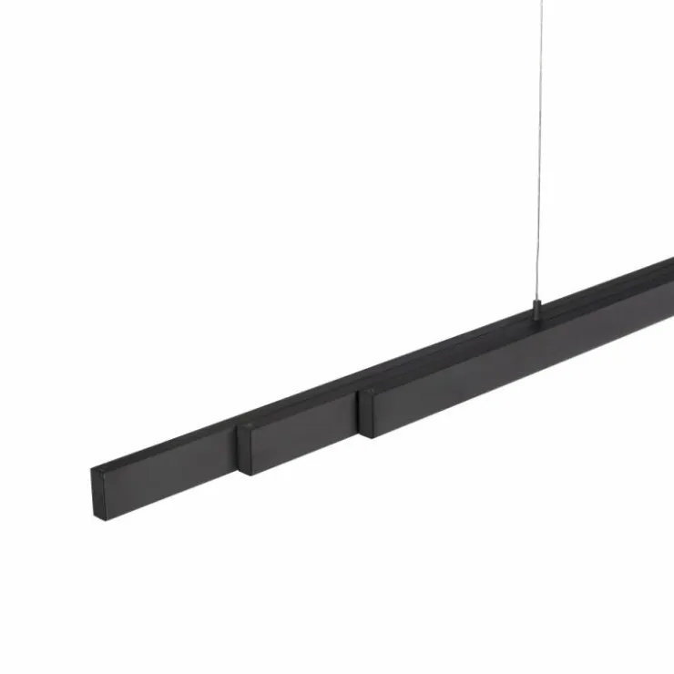 Luminaires Leuchten Direkt Éclairage Led|Suspension Leuchten-Direkt LUZI LED Anthracite, 3 lumières