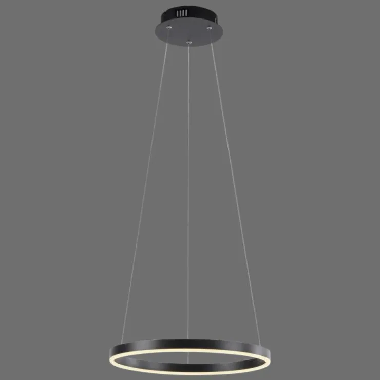 Luminaires Leuchten Direkt Éclairage Led|Suspension Leuchten-Direkt RITUS LED Anthracite, 1 lumière