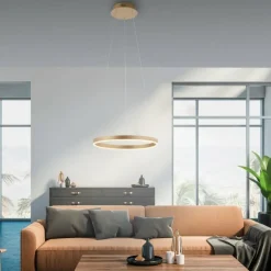 Luminaires Leuchten Direkt Suspensions|Suspension Leuchten-Direkt RITUS LED Laiton, 1 lumière