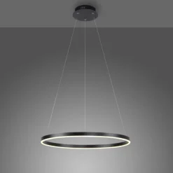 Luminaires Leuchten Direkt Suspensions|Suspension Leuchten-Direkt RITUS LED Noir, 1 lumière