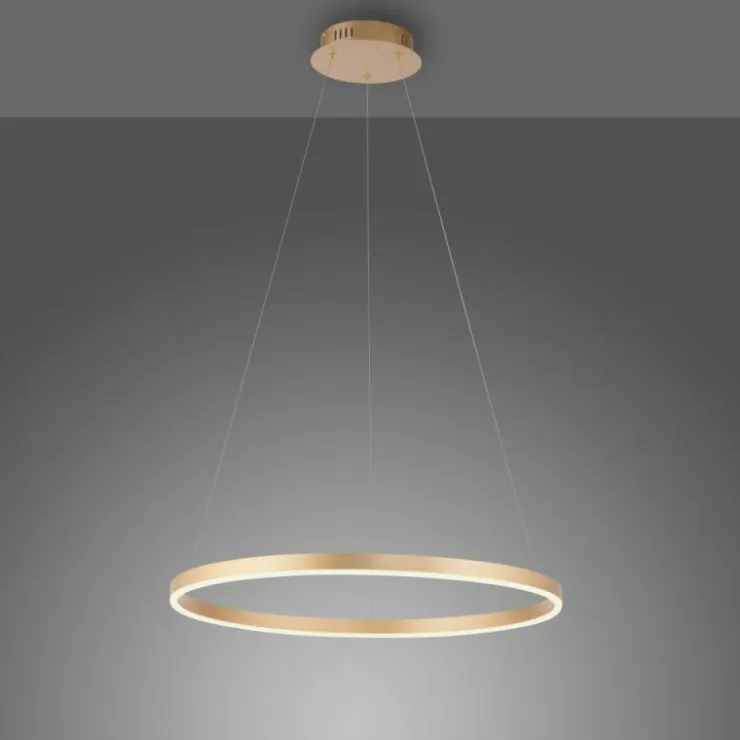 Luminaires Leuchten Direkt Éclairage Led|Suspension Leuchten-Direkt RITUS LED Laiton, 1 lumière
