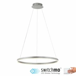 Luminaires Leuchten Direkt Suspensions|Suspension Leuchten-Direkt RITUS LED Aluminium, 1 lumière