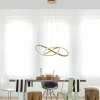 Luminaires Leuchten Direkt Éclairage Led|Suspension Leuchten-Direkt MARIA LED Laiton, 1 lumière