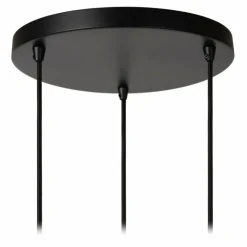 Luminaires Lucide Suspensions|Suspension Lucide DANZA Noir, 3 lumières