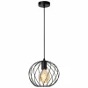 Luminaires Lucide Suspensions|Suspension Lucide DANZA Noir, 1 lumière