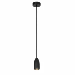 Luminaires Lucide Suspensions|Suspension Lucide EVORA Noir, 1 lumière