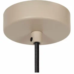 Luminaires Lucide Suspensions|Suspension Lucide EVORA Taupe, 1 lumière