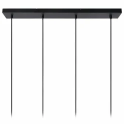 Luminaires Lucide Suspensions|Suspension Lucide FAVORI Noir, 4 lumières