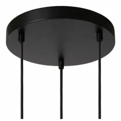 Luminaires Lucide Suspensions|Suspension Lucide FILOX Noir, 3 lumières