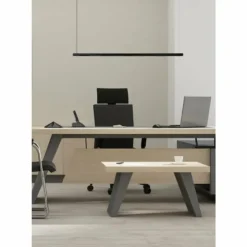 Luminaires Lucide Suspensions|Suspension Lucide IZAK LED Noir, 1 lumière, Détecteur de mouvement