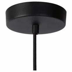 Luminaires Lucide Suspensions|Suspension Lucide LIONEL Noir, 1 lumière