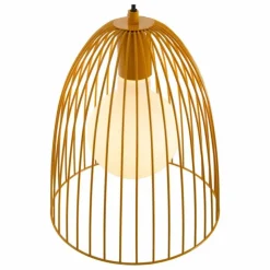 Luminaires Lucide Suspensions|Suspension Lucide MACARONS Jaune, 1 lumière