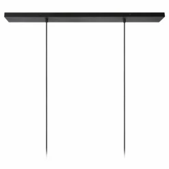 Luminaires Lucide Suspensions|Suspension Lucide MIKAELA Noir, 2 lumières