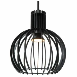 Luminaires Lucide Suspensions|Suspension Lucide MIKAELA Noir, 6 lumières