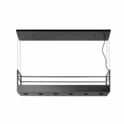Luminaires Lucide Suspensions|Suspension Lucide MIRAVELLE Noir, 6 lumières