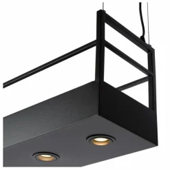 Luminaires Lucide Suspensions|Suspension Lucide MIRAVELLE Noir, 6 lumières