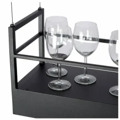 Luminaires Lucide Suspensions|Suspension Lucide MIRAVELLE Noir, 6 lumières