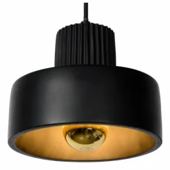 Luminaires Lucide Suspensions|Suspension Lucide OPHELIA Noir, 1 lumière