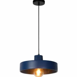 Luminaires Lucide Suspensions|Suspension Lucide OPHELIA Noir, 1 lumière