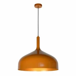 Luminaires Lucide Suspensions|Suspension Lucide ROZALLA Jaune, 1 lumière