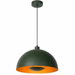 Luminaires Lucide Suspensions|Suspension Lucide SIEMON Vert, 1 lumière