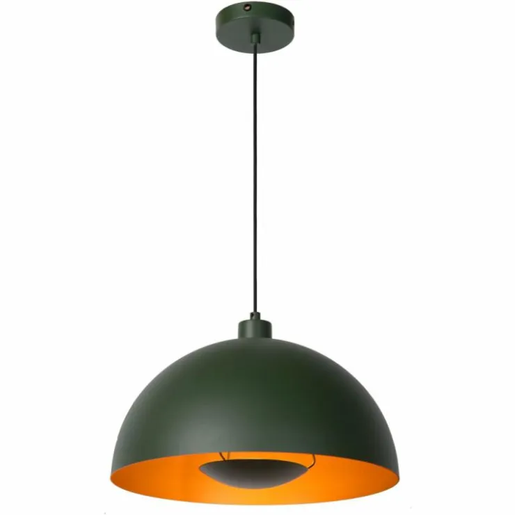 Luminaires Lucide Suspensions|Suspension Lucide SIEMON Vert, 1 lumière