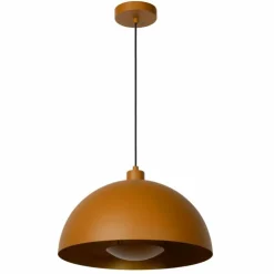 Luminaires Lucide Suspensions|Suspension Lucide SIEMON Jaune, 1 lumière