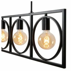 Luminaires Lucide Suspensions|Suspension Lucide SUUS Noir, 4 lumières