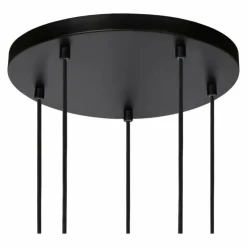 Luminaires Lucide Suspensions|Suspension Lucide SWAPP Noir, 5 lumières