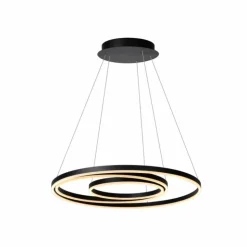 Luminaires Lucide Éclairage Led|Suspension Lucide TRINITI LED Noir, 1 lumière
