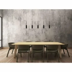 Luminaires Lucide Éclairage Led|Suspension Lucide TUBULE LED Noir, 5 lumières
