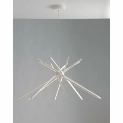 Luminaires Lutec Éclairage Led|Suspension Lutec SHANGHAI LED Blanc, 8 lumières
