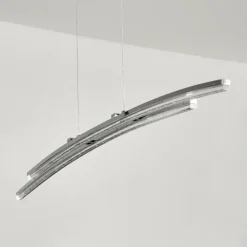 hofstein Suspensions|Suspension Manlleu Chrome, 1 lumière