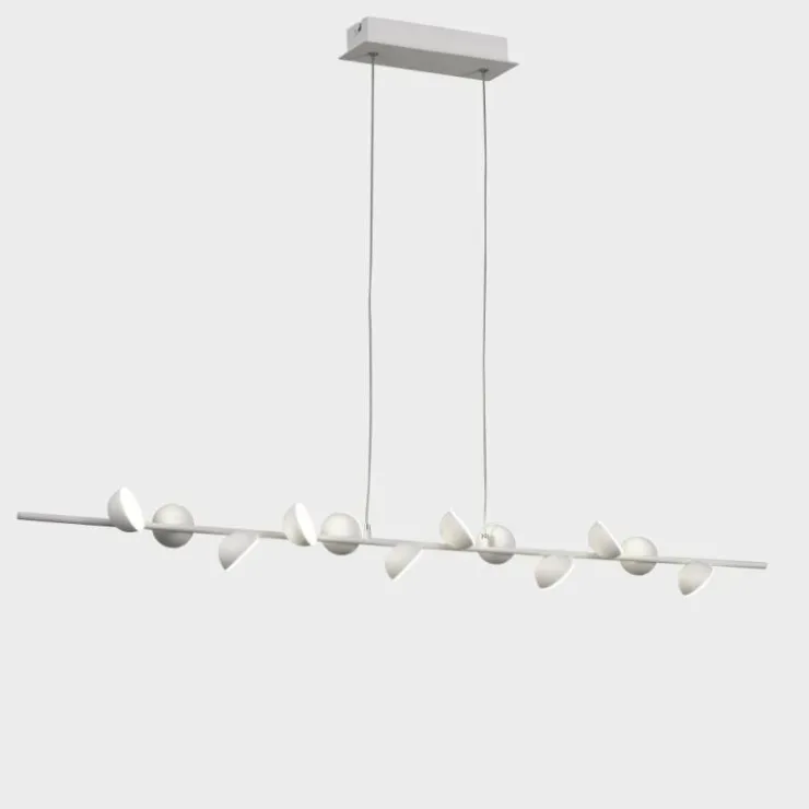 Luminaires Mantra Éclairage Led|Suspension Mantra ADN LED Blanc, 1 lumière