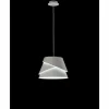 Luminaires Mantra Suspensions|Suspension Mantra ALBORAN Blanc, 1 lumière