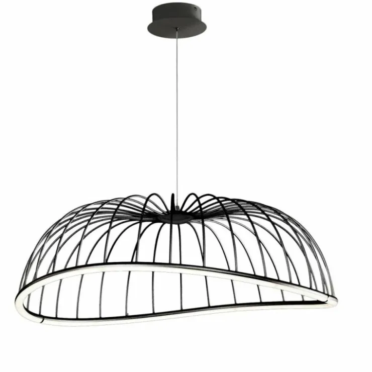 Luminaires Mantra Éclairage Led|Suspension Mantra CELESTE LED Noir, 1 lumière