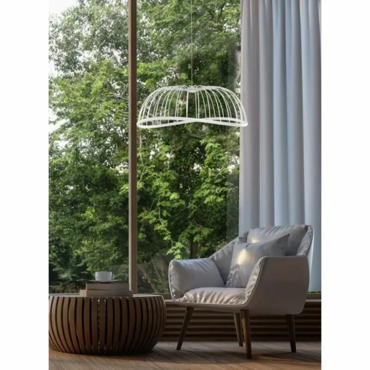 Luminaires Mantra Éclairage Led|Suspension Mantra CELESTE LED Noir, 1 lumière