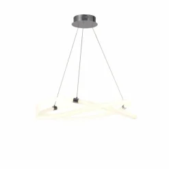Luminaires Mantra Éclairage Led|Suspension Mantra INFINITY LINE LED Chrome, Blanc, 1 lumière