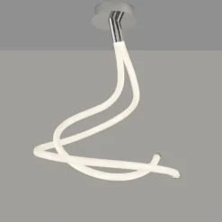 Luminaires Mantra Éclairage Led|Suspension Mantra NUR LINE LED Chrome, Blanc, 1 lumière
