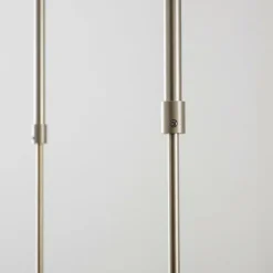 hofstein Éclairage Led|Suspension Masterlight LED Aluminium, Nickel mat, 1 lumière