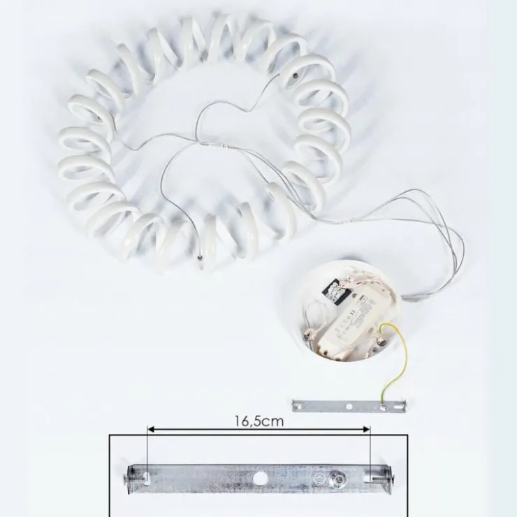hofstein Éclairage Led|Suspension Maziwa LED Blanc, 1 lumière