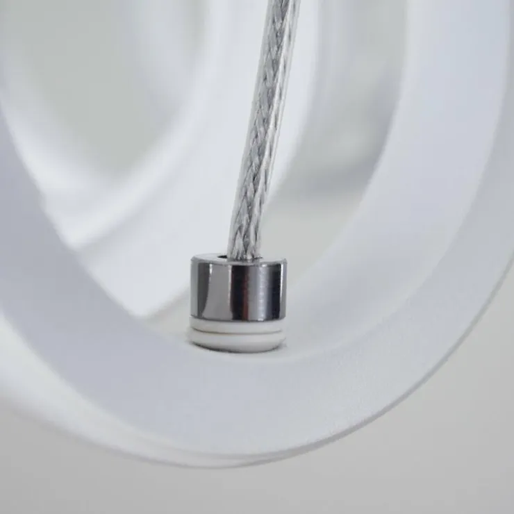 hofstein Éclairage Led|Suspension Maziwa LED Blanc, 1 lumière